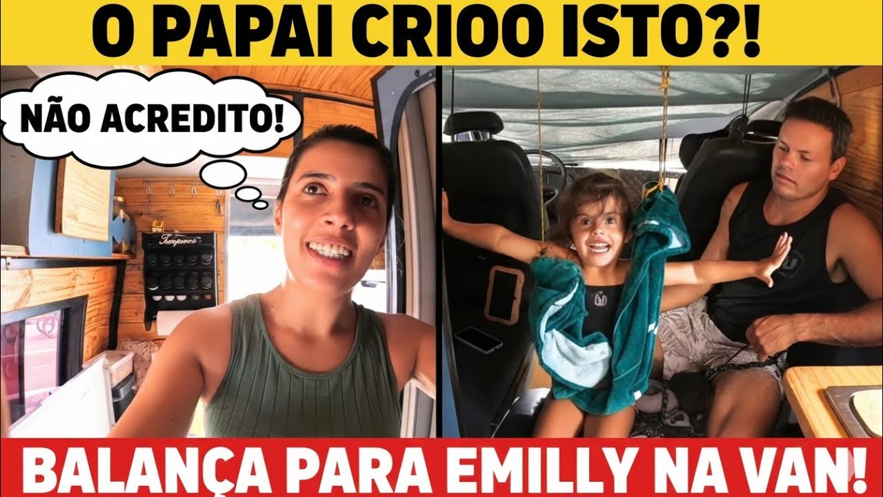 PROJETO BALANÇA DA EMILLY: O papai perdeu o juízo? 😂