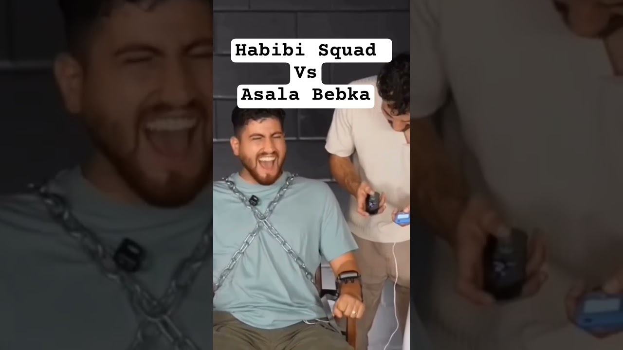 Arab Energy Battle: Habibi Squad vs Asala Dabke💜💙 #HabibiSquad #AsalaDabke #ArabVibes #FunnyClash