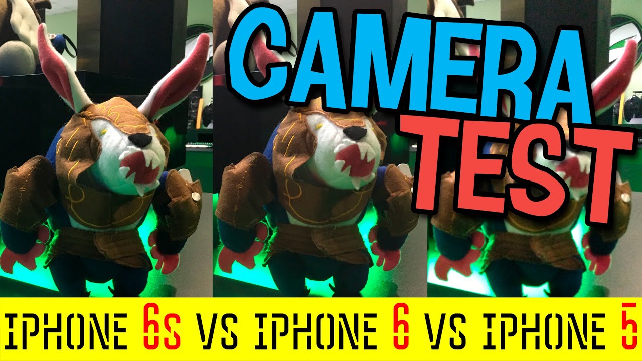 iPhone 6s VS iPhone 6 VS iPhone 5 Camera Test 4k Video