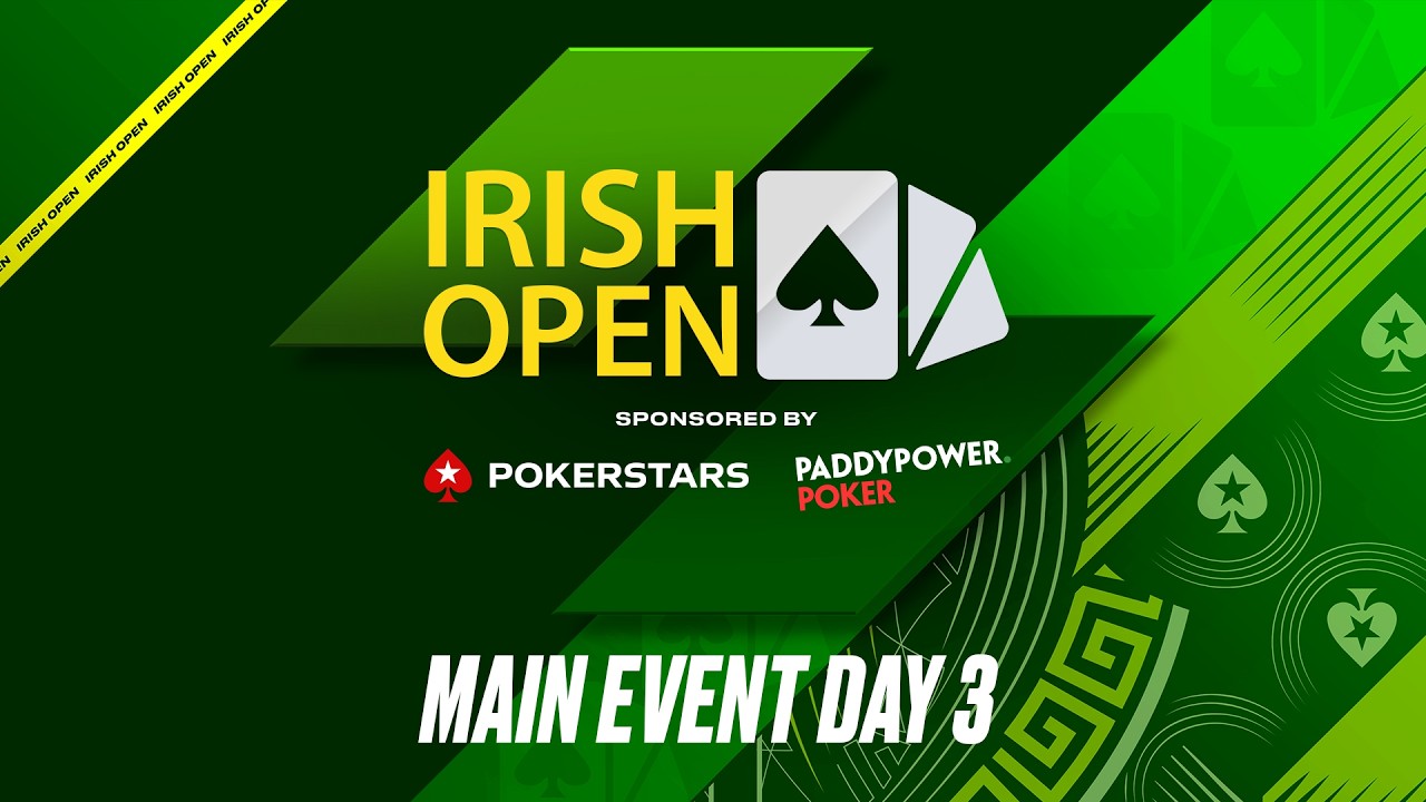 &euro;1,150 MAIN EVENT &ndash; DAY 3 🍀  Irish Open 2026