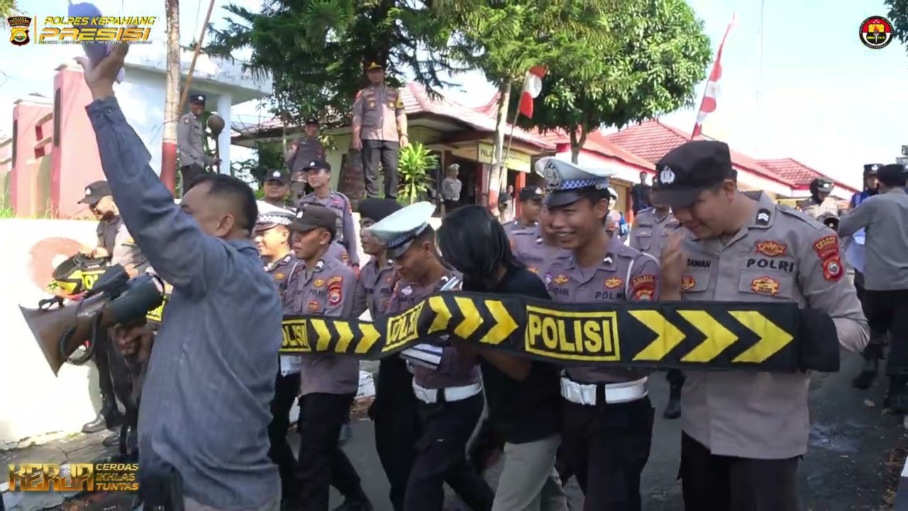 Simulasi Sistem Pengamanan Markas Komando (Sispam-Mako) polres kepahiang