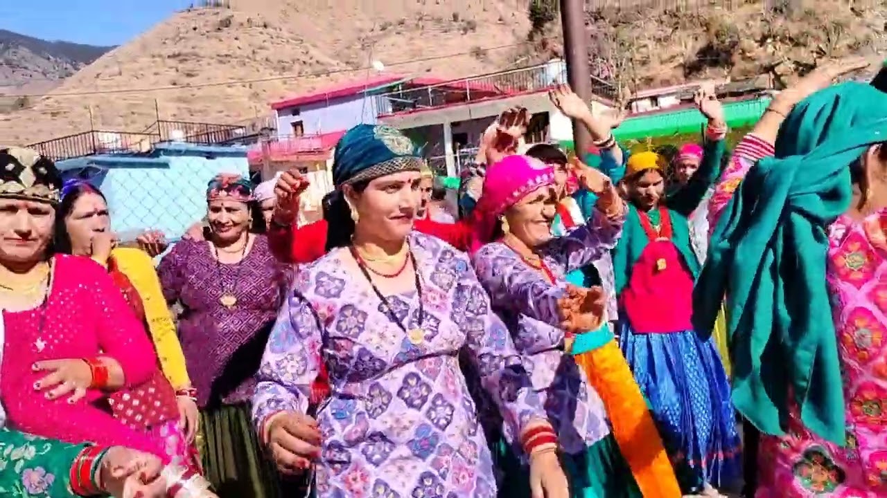 अजीत रावत की शादी में खुब झुमे बाराती पार्ट 1, Pahari culture Jaunpur culture######@@@@@