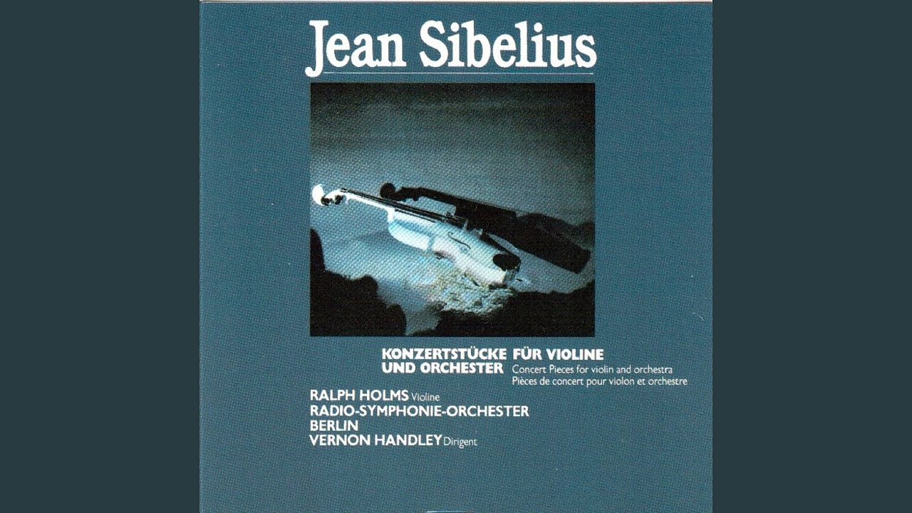 Two Pieces for Violin and Orchestra, Op. 77: No. 1, Laetare anima mea