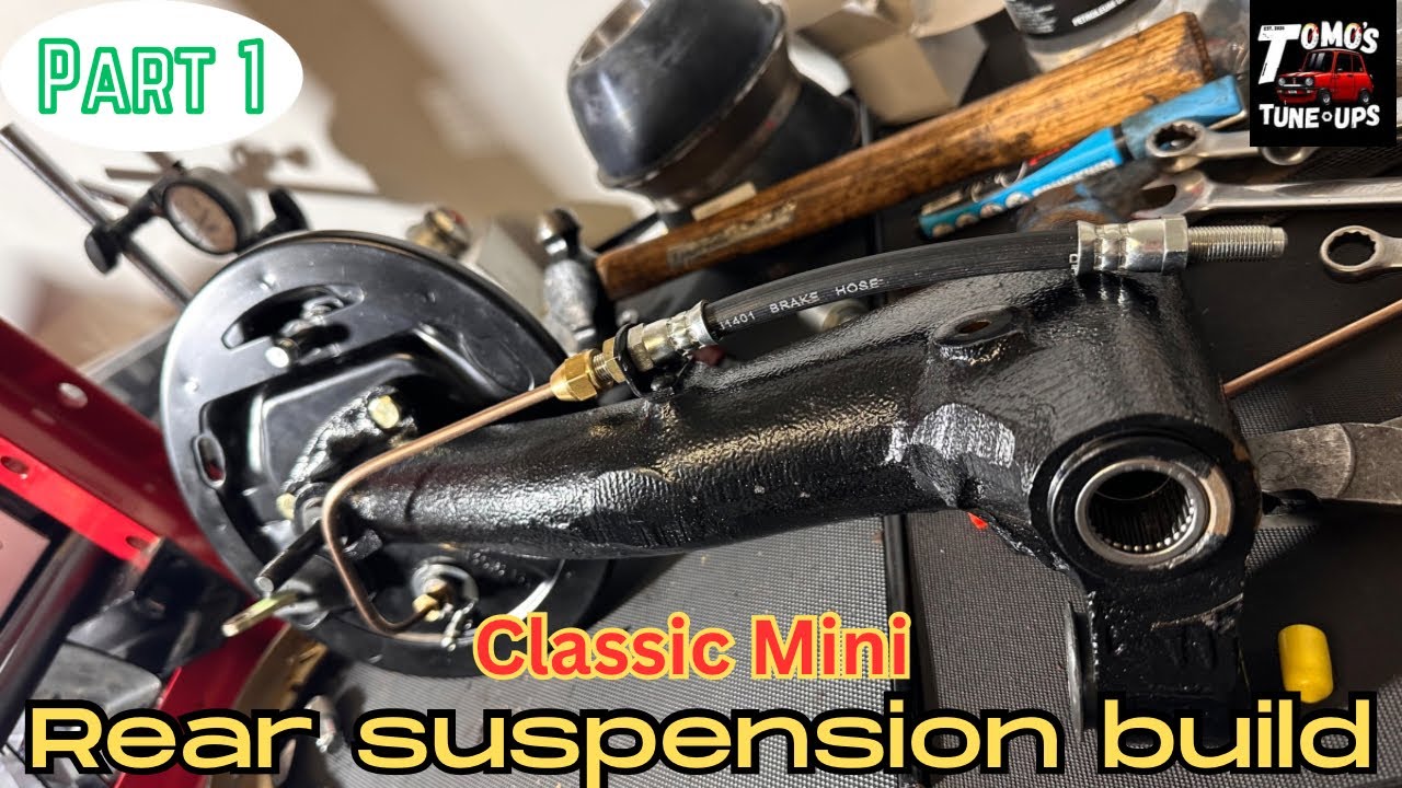 1275 Classic Mini - Rear suspension build - Part 1