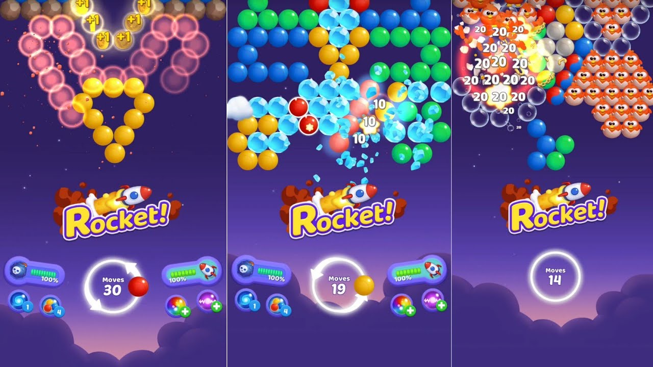 Bubble Shooter Rainbow 2026 // Bubble Shooter Android Gameplay Video 