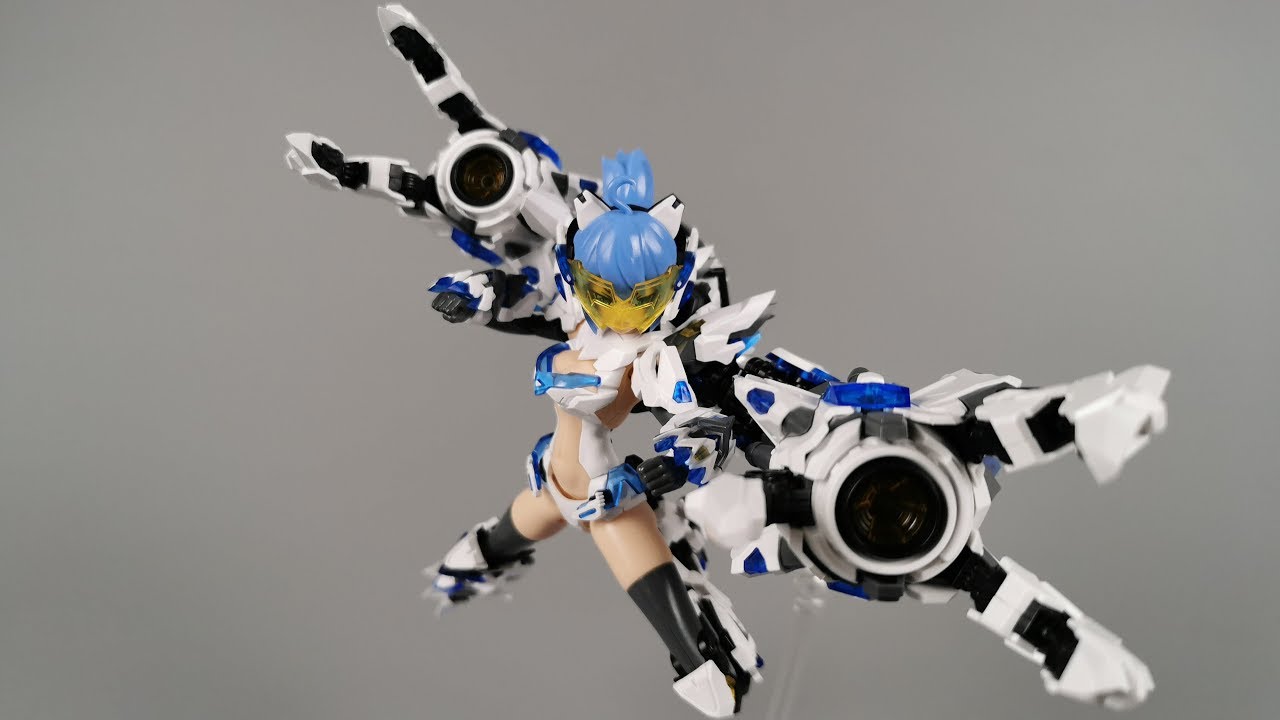 【型模玩赏】御模道 四圣兽 白虎机娘