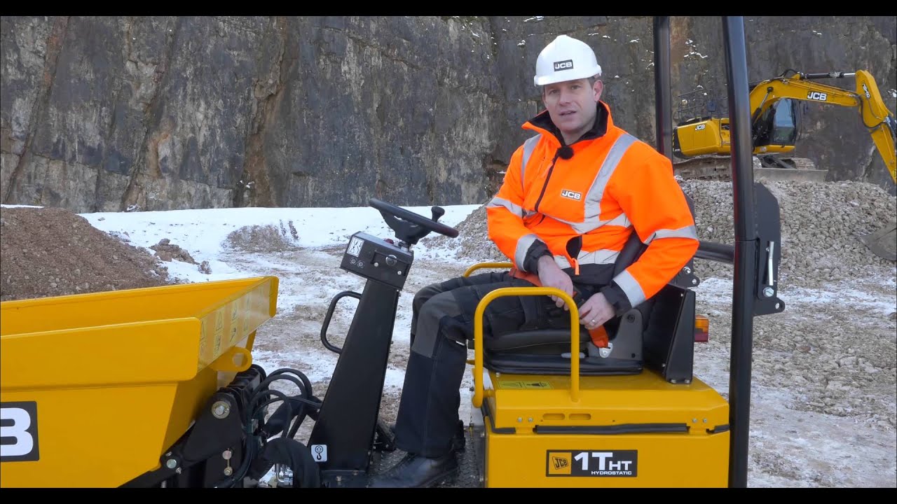 JCB Shows Off It's Tiddler - The 1THT Dumper