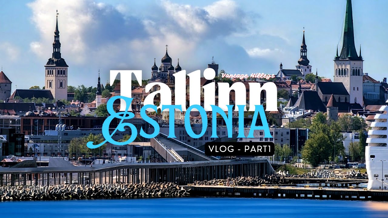 Estonia: Tallinn VLOG Part-1 | Walking Tour | Europe trip | 2024