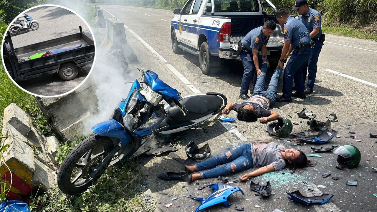 INNALILLAHI !! TRAGEDI MENGERIKAN HARI INI, Pengendara Motor Kritis Usai Rem Blong di Sitinjau Lauik