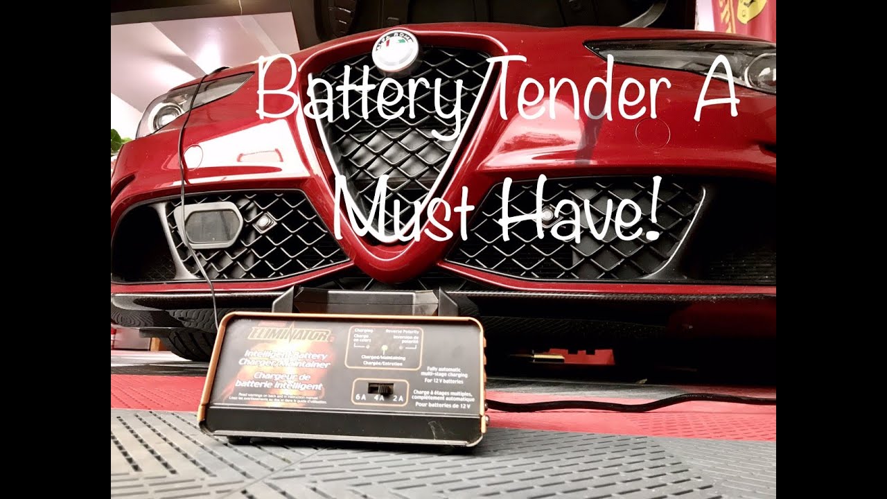 Alfa Romeo Giulia Quadrifoglio - Battery Tender Importance! -