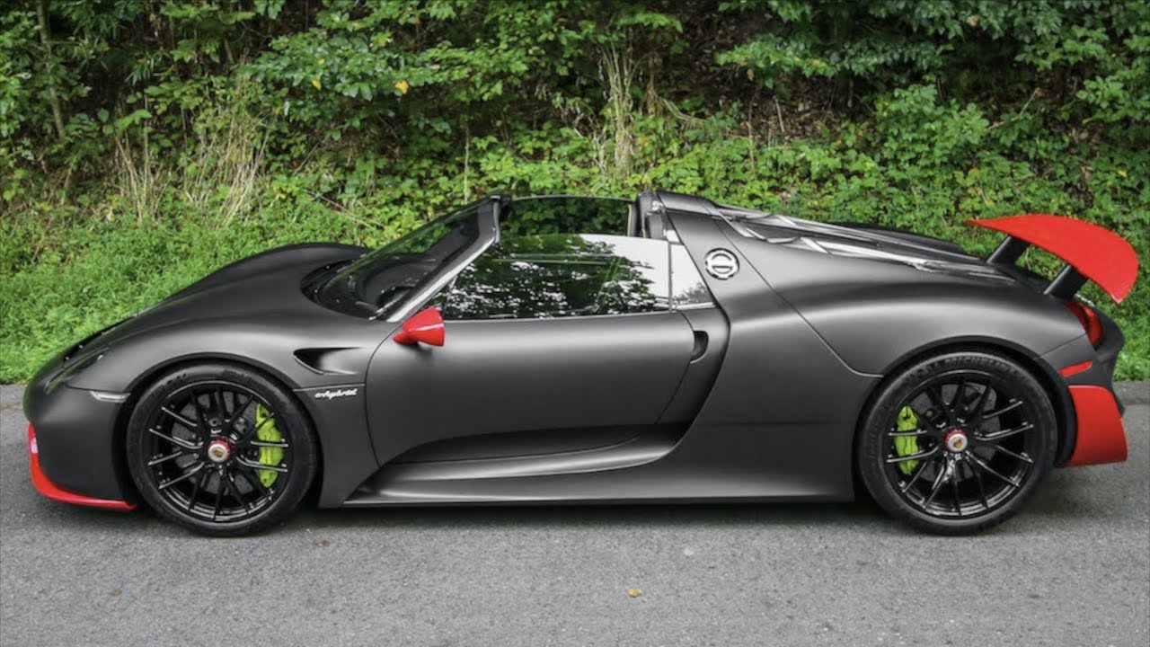 Porsche 918 Spyder Down A Windy Road!