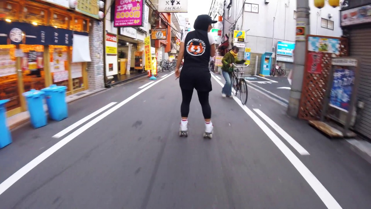 Rollerskating Osaka Japan!!