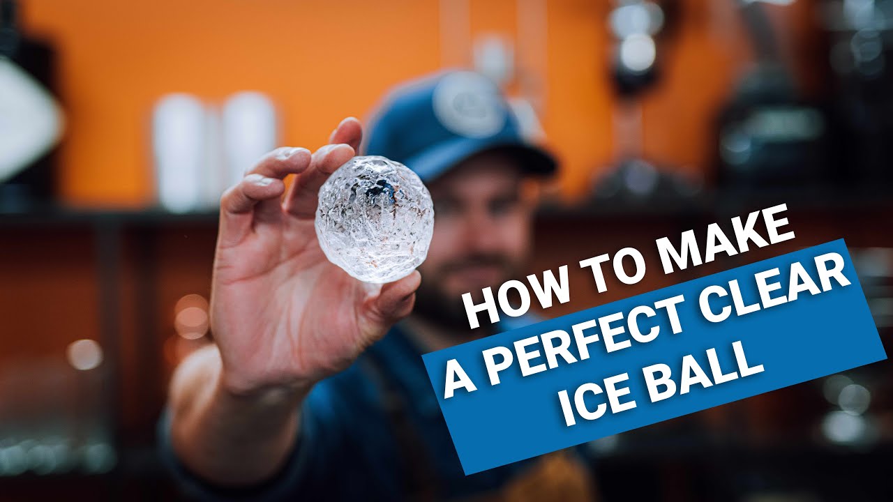 How to make A PERFECT CLEAR ICE BALL!