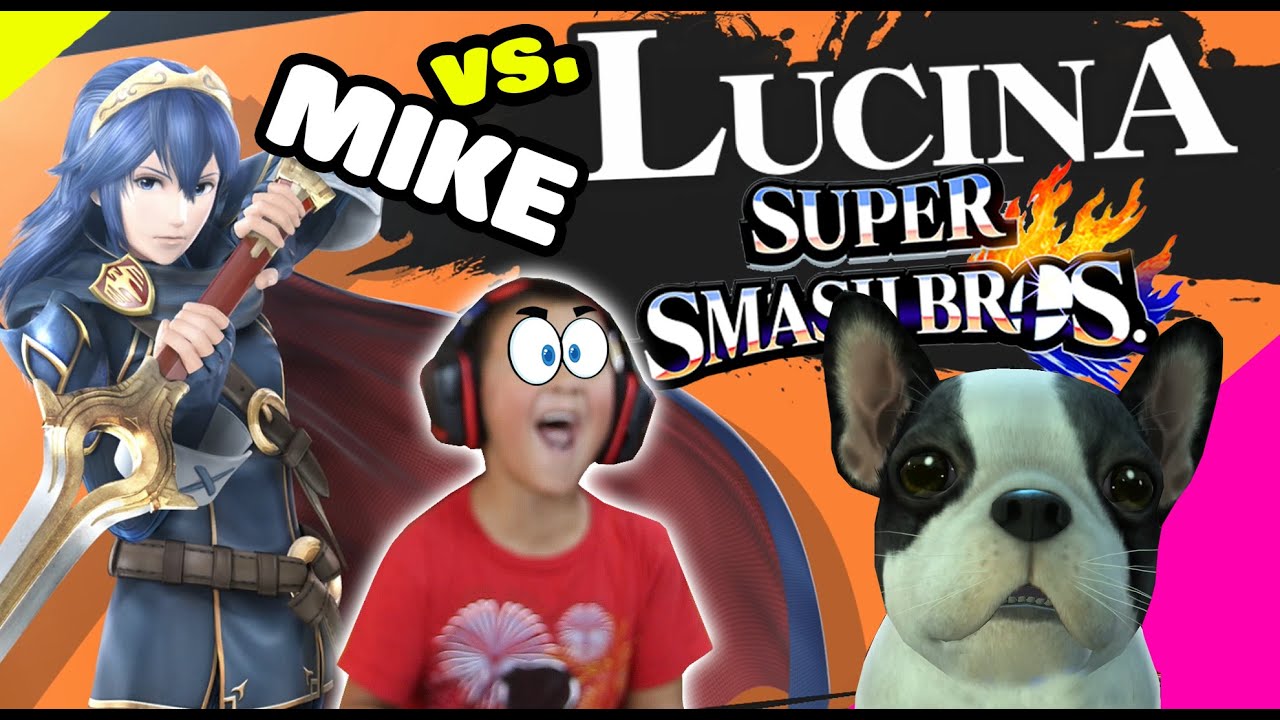 Майк Пьесы Super Smash Bros: AWW Милый щенок! ж / Лусина Foe Battle (Wii U Face Cam) Pt. 4