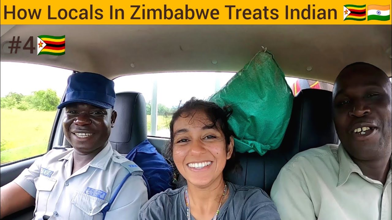 Police Officers Gave Me Lift In Africa | Zimbabwe 🇿🇼
