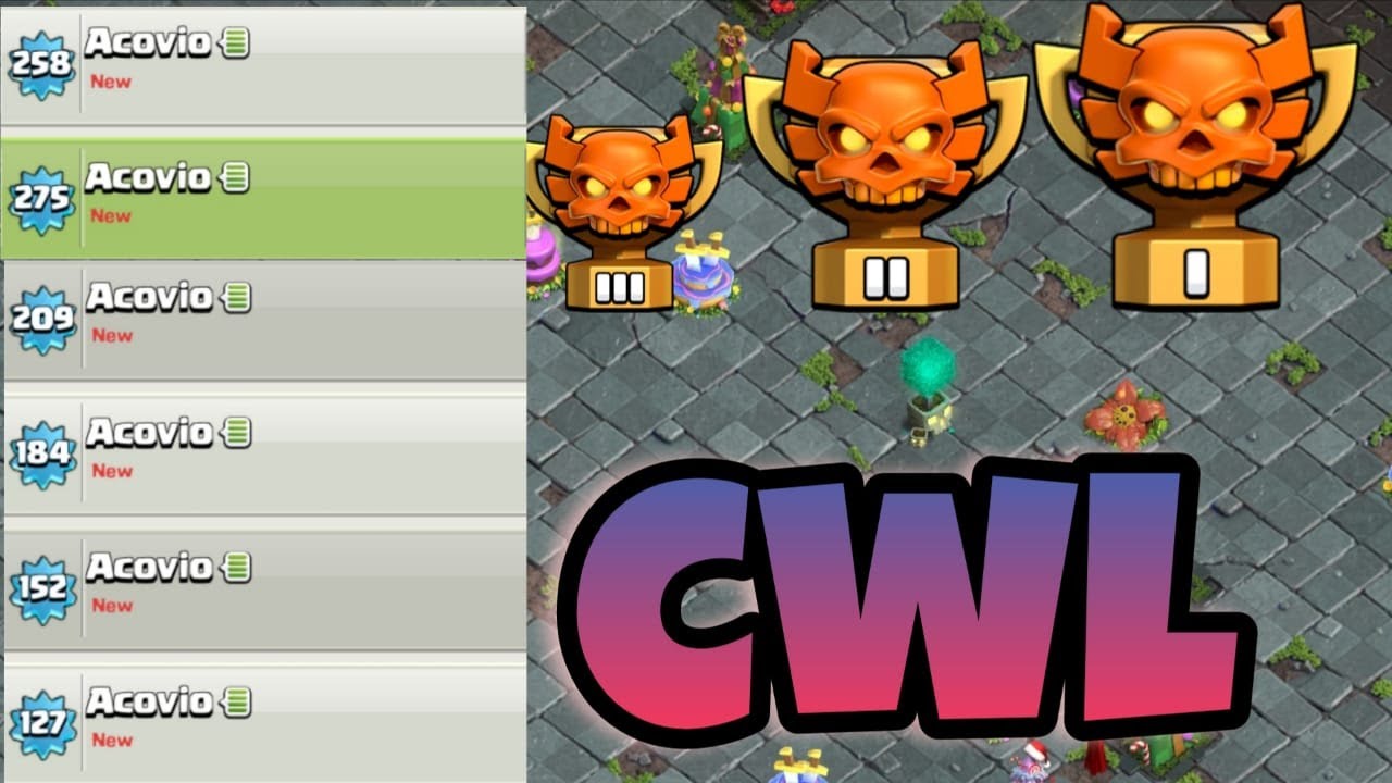 SOLO CWL Hari Pertama - Clash of Clans