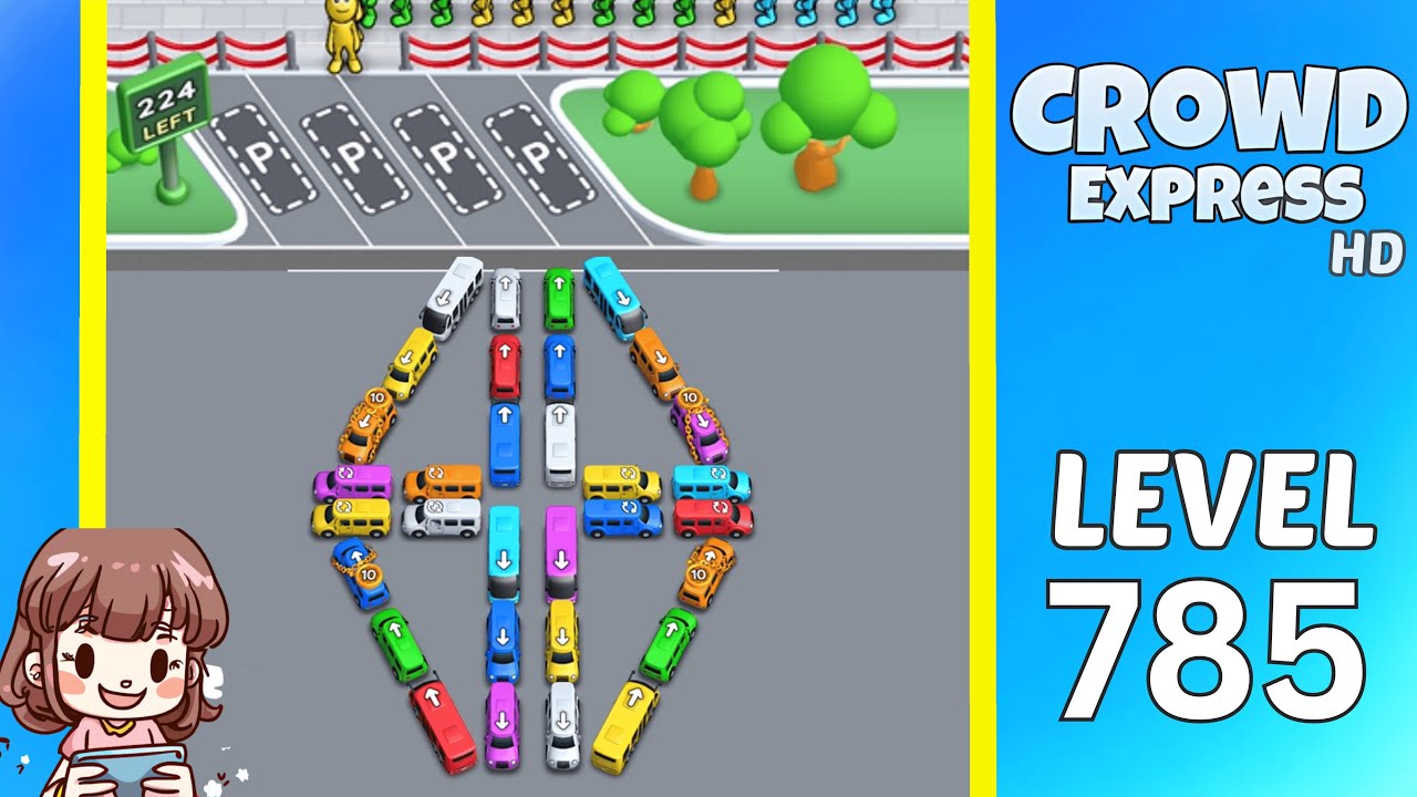 Crowd Express Level 785 Solution Walkthrough