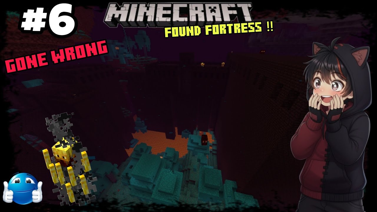 Nether Fortress || But It Was A Bad Idea || Minecraft   Survival Series || Ep 6 