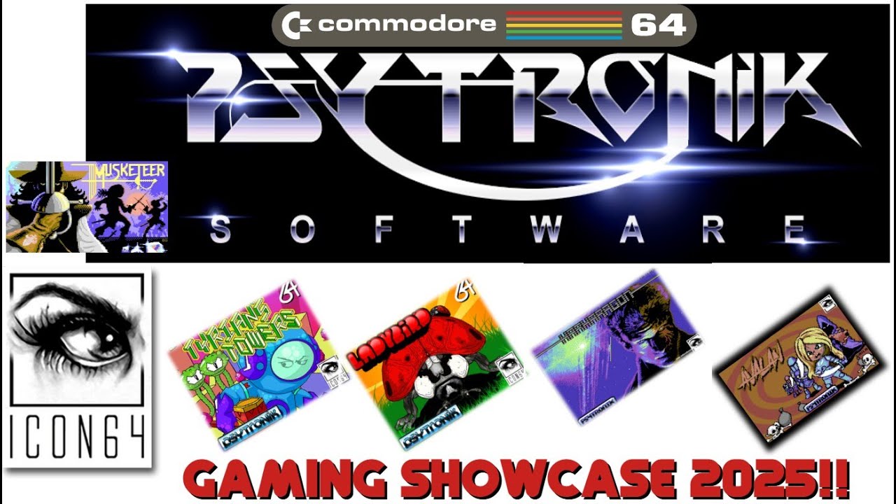 Commodore 64 - Psytronik Software 2025 Showcase