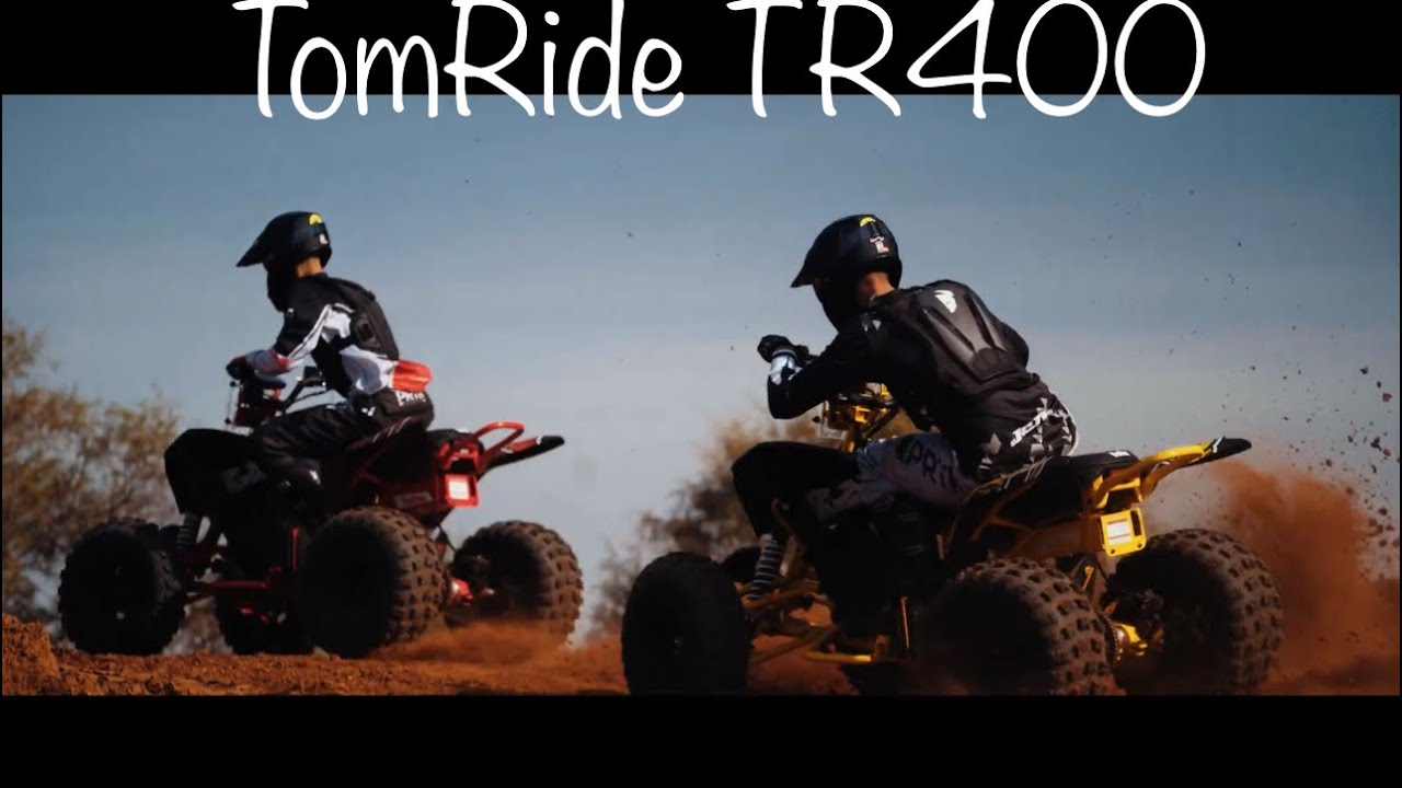 TomRide TR400 - das erste elektrische High End Quad für Teenager und Erwachsene.