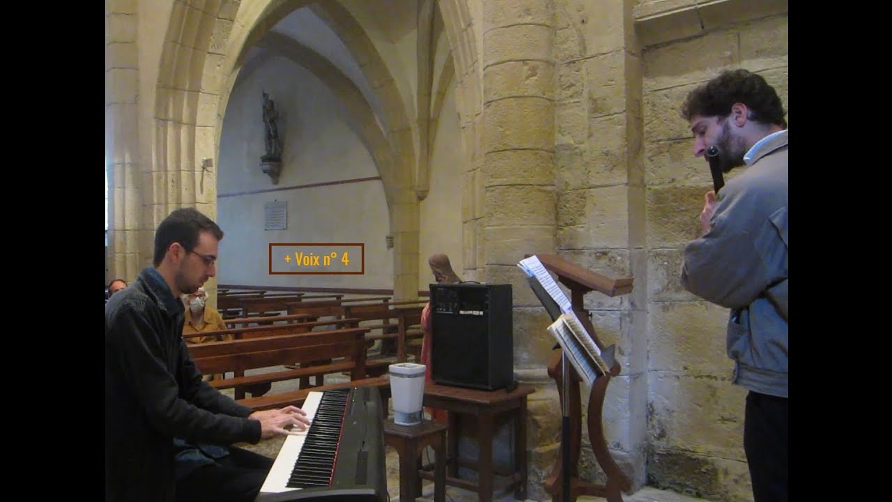 Contrepoint XI | Art de la Fugue | J.-S. Bach | Piano et Flûte | Bouillac