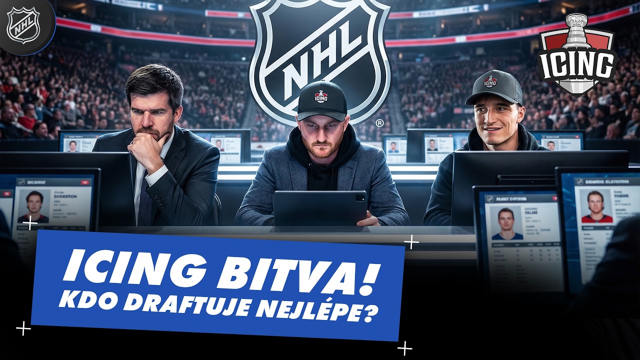 Icing bitva: Matěj vs. Deny vs. Syky. Kdo nadraftuje nejlep&scaron;&iacute; t&yacute;m? | Icing #240