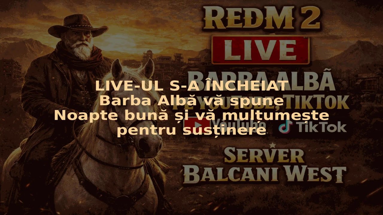 👉 🎮 🅻🅸🆅🅴👉Red Dead Redemption 2👉💯Server Balcani West Romania💯 💚 👉Ep 55🎮 💚