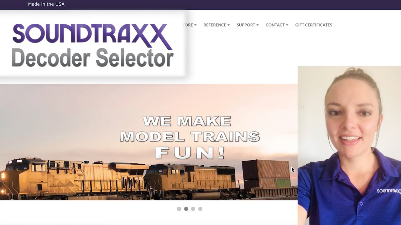 SoundTraxx Decoder Selector