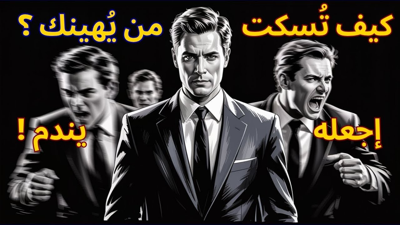 كيف تُسكت من يُهينك؟  - أربعةَ ردودٍ قاسية تحمي كرامتك وتضعهم في حجمهم الحقيقي.
