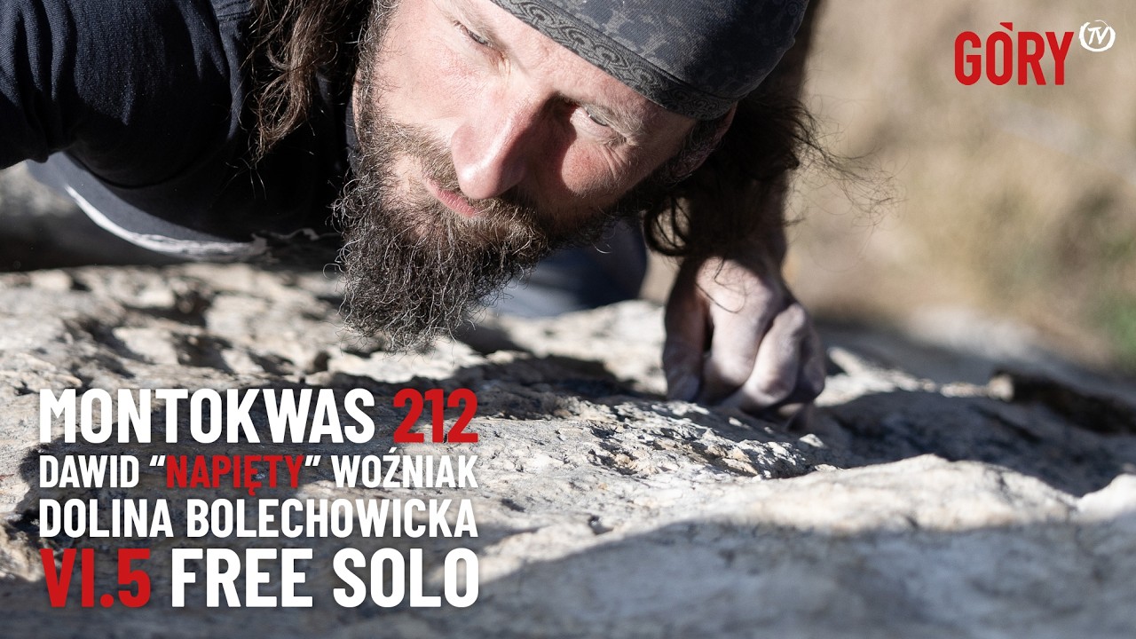 Montokwas 212 FREE SOLO &ndash; Dawid &bdquo;Napięty&rdquo; Woźniak