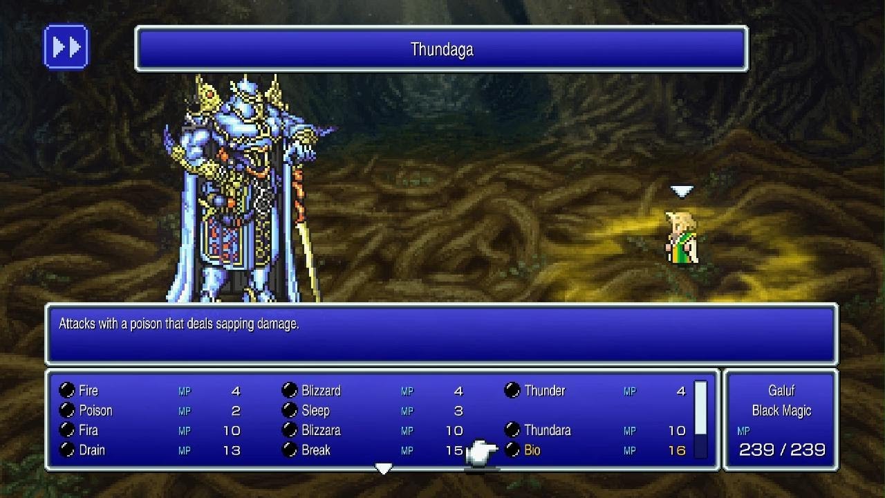 Final Fantasy V Pixel Remaster: Galuf's Sacrifice