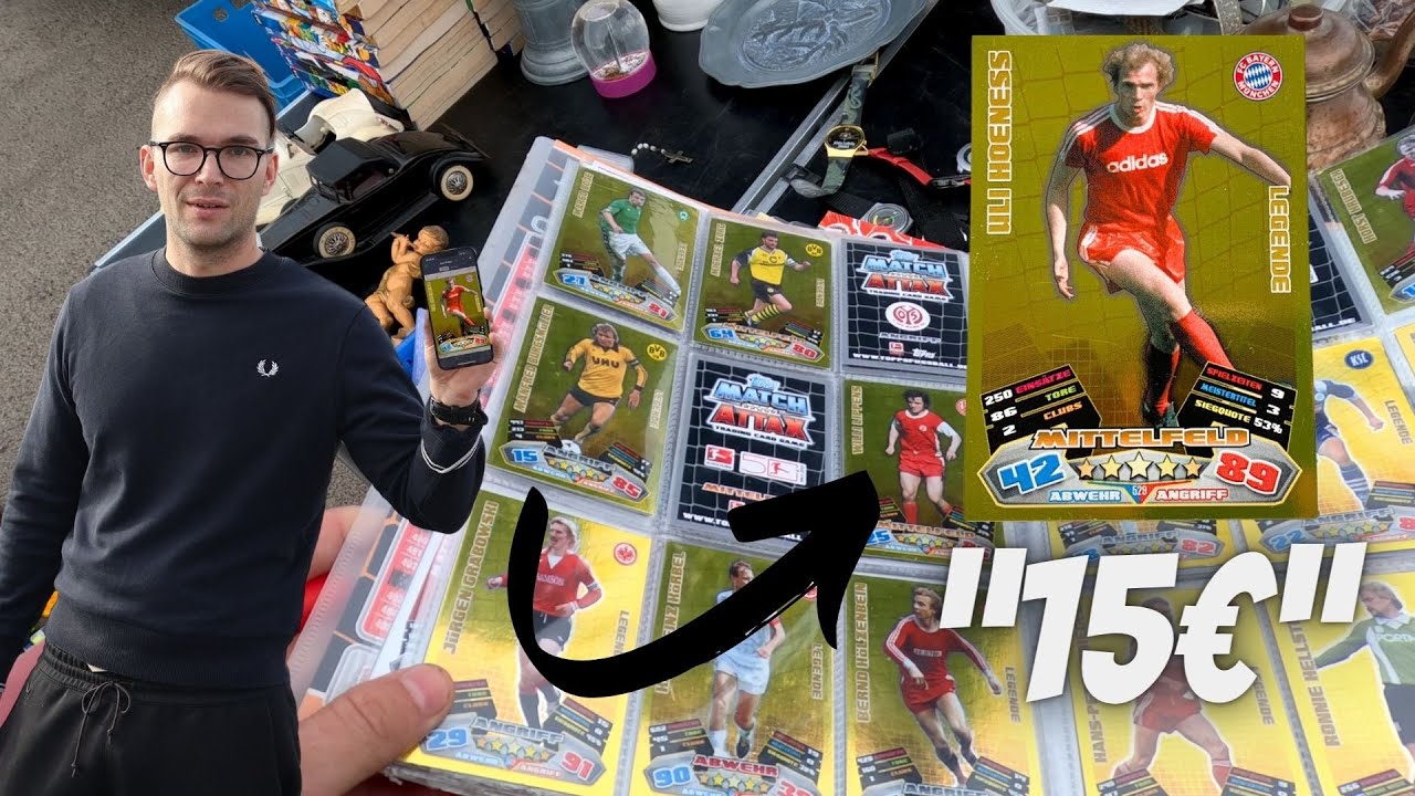 15€ topps Kartenmappe 2013/2014 am Flohmarkt gefunden | Gold Wert?