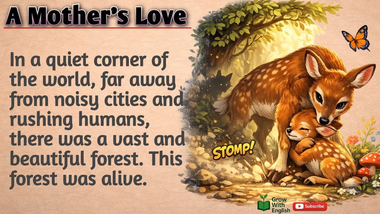 A Mother's Love  || Learning English Through Story || English lestening practice ☑️