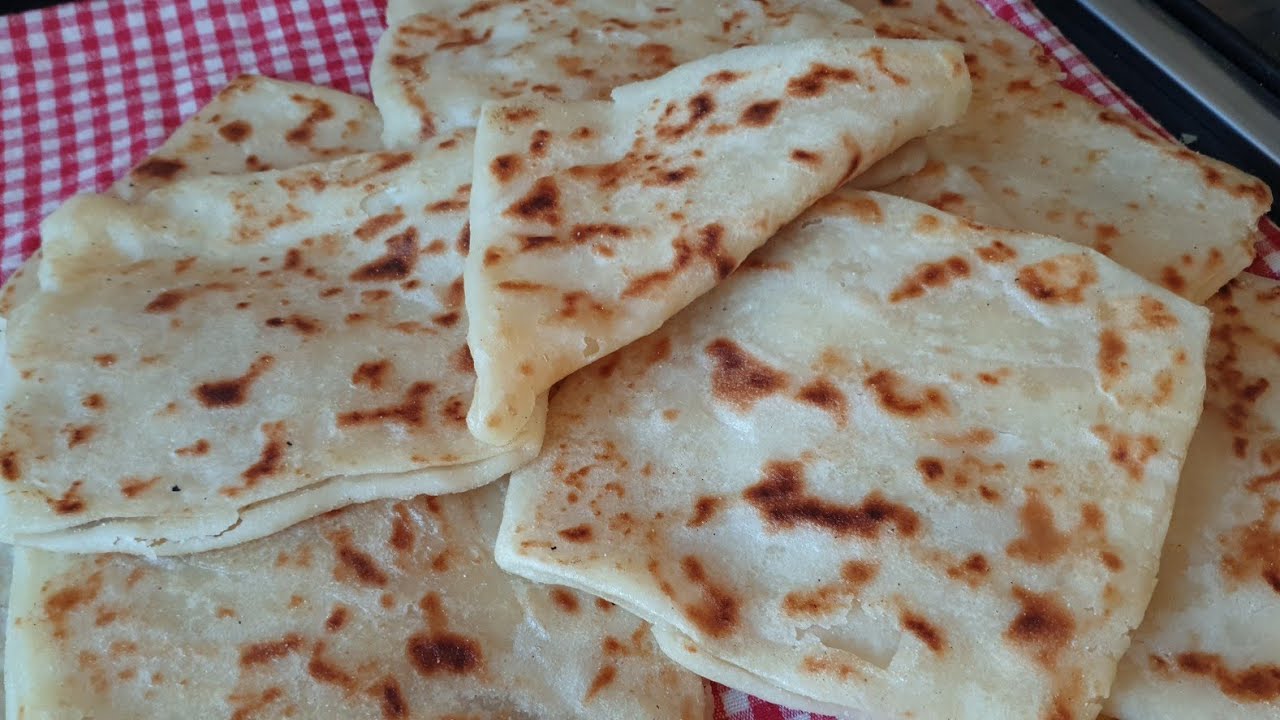 مسمن بدون غلوتين روعة مع كل أسرار نجاحهmsemen crêpe feuilletée Marocain très facile sans gluten
