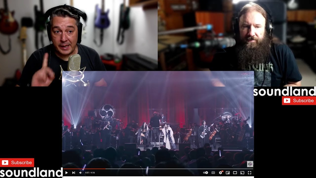 Two Studio Guys reacting to Wagakki Band / Bring Me To Life with Amy Lee of EVANESCENCE