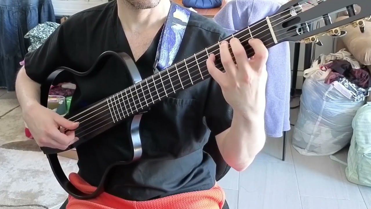 Natasha Guitars NBSG Nylon (Black) --- FLAMENCO Sound Test (with impulse response!)