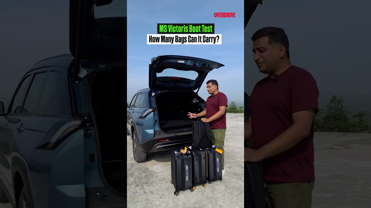 Maruti Victoris Boot Test | How Much Can It Carry? #overdrive #marutisuzuki