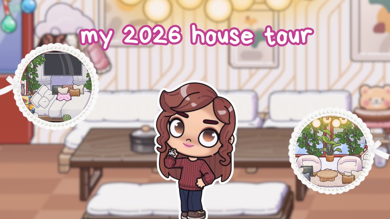 MY 2026 HOUSE TOUR 🏡🤗🎀 || * VOICED 🔉 * || AVATAR WORLD