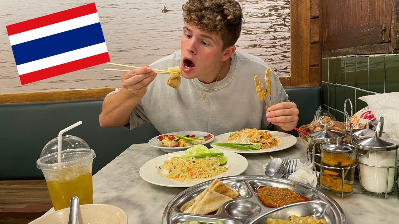 Traveling to Thailand to Eat Thai Food For 24 Hours!