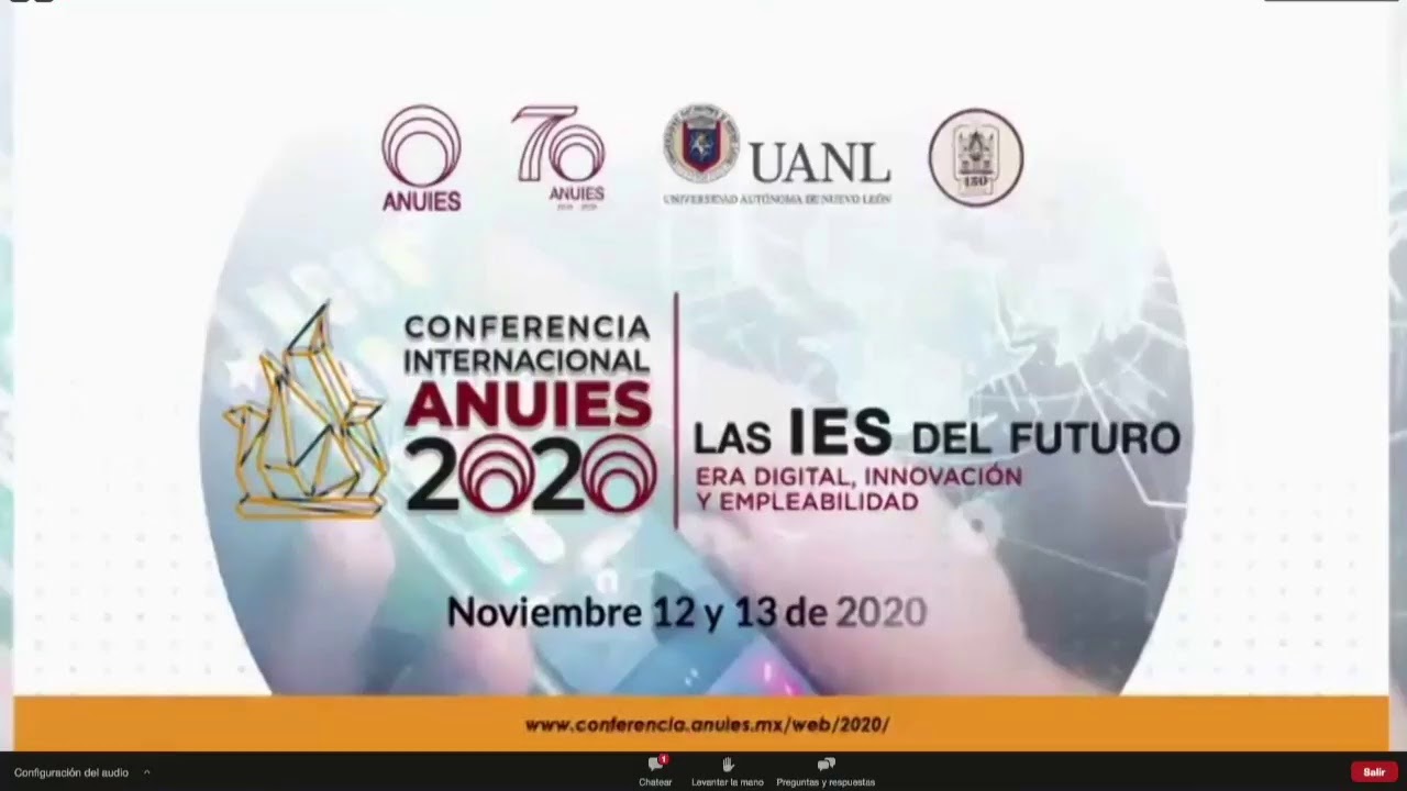 Conferencia Magistral  ANUIES 70 Años
