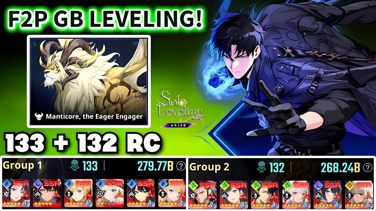 MANTICORE GB F2P 133 RC WATER & 132 RC WIND OVERLOAD META GUIDE