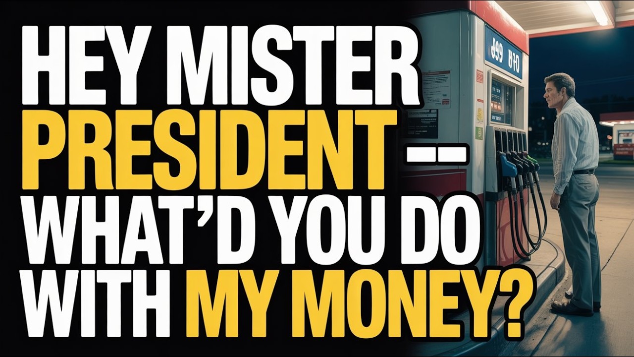 Hey Mister President — What’d You Do With My Money