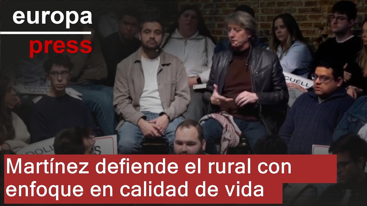 Martínez apuesta por medio rural con 