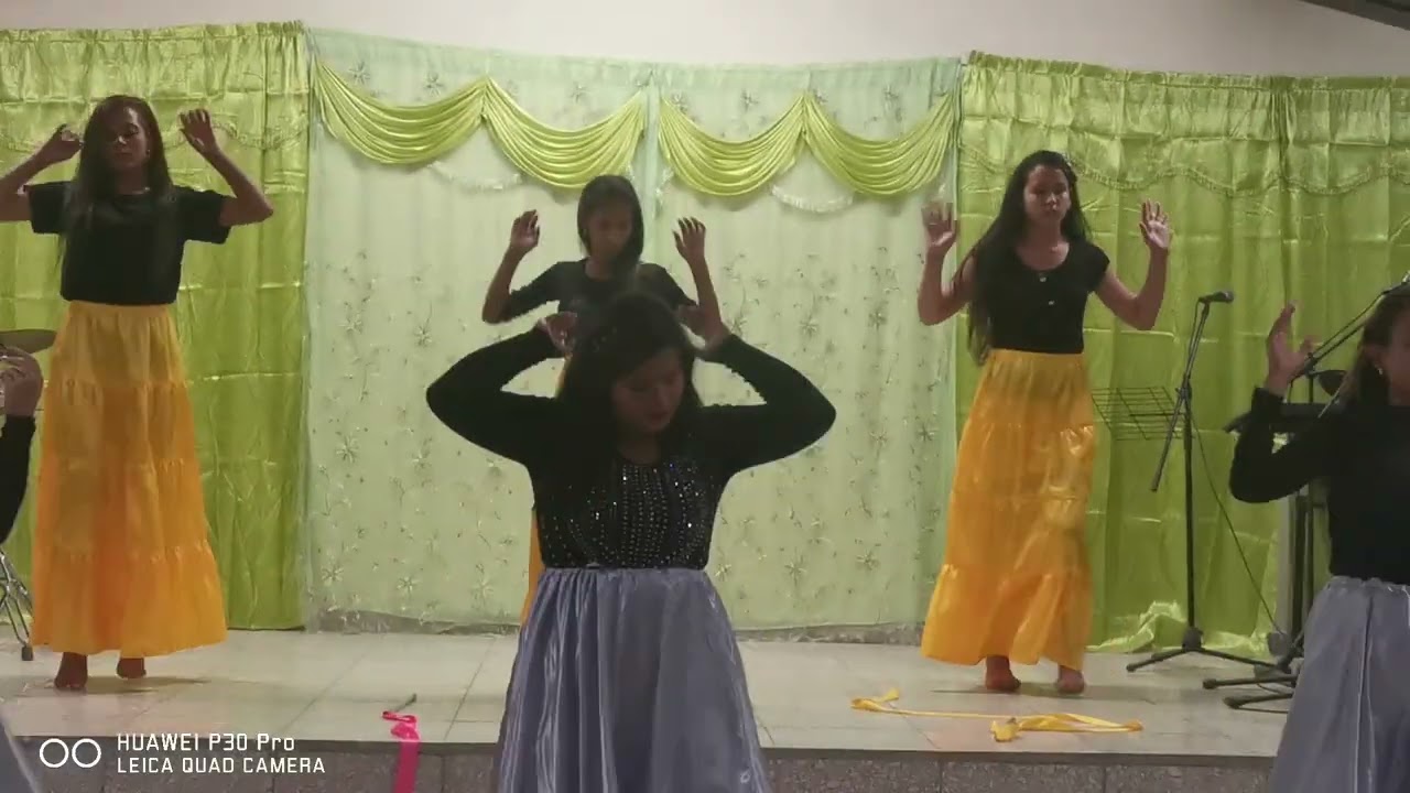Danza Unción en el aire Iglesia Evangélica Bethel El Horno Cuba