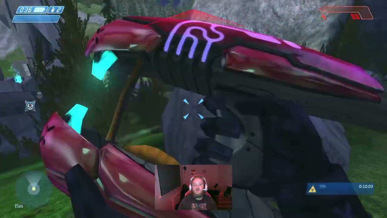 Halo Vet MCC Halo CE Legendary Playthrough Episode 2 - Giant Hoola Hoop