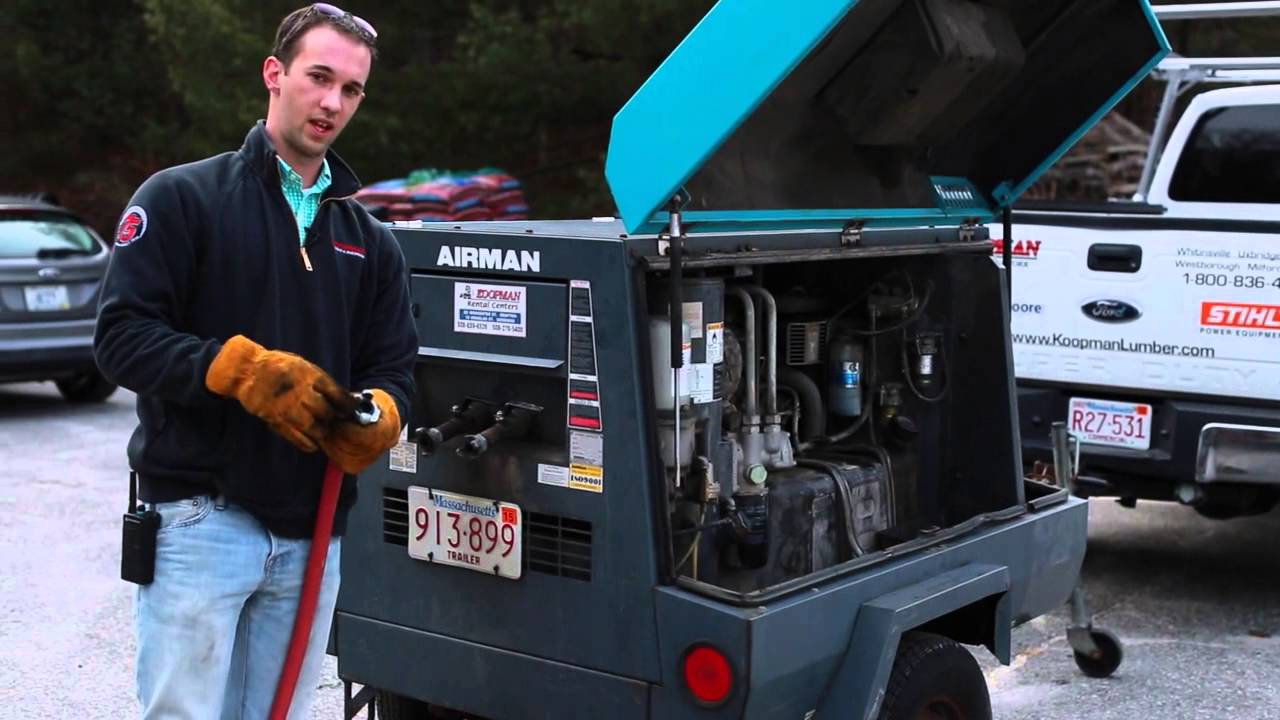 Koopman Rentals - Airman PDS130S Air Compressor HD