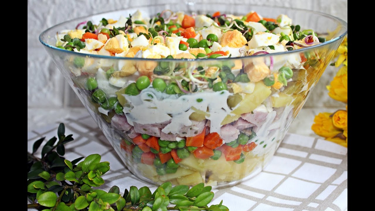 SAŁATKA  ZIEMNIACZANA Z BIAŁĄ KIEŁBASĄ  #saladrecipe #sałatka #wielkanoc #przepis #salad #easter