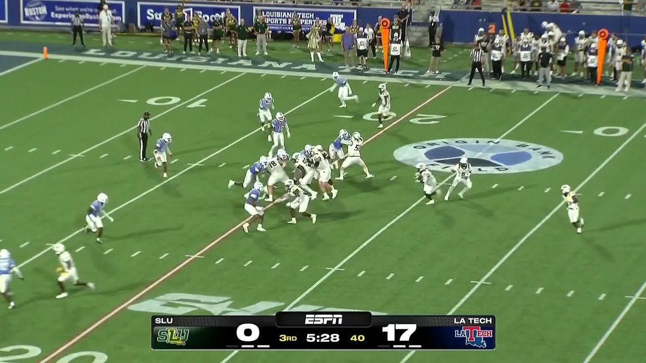Louisiana Tech Bulldogs Highlights vs. Southeastern Louisiana Lions | 2025 Regular Season Week 1