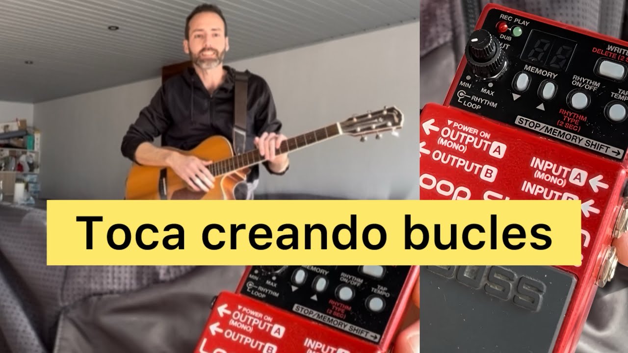 Crea Canciones con un Looper Boss RC3 
