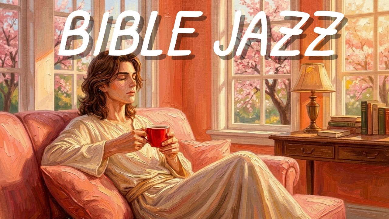 Rainy Night Christian Jazz ✨ Psalm Meditation & Deep Focus